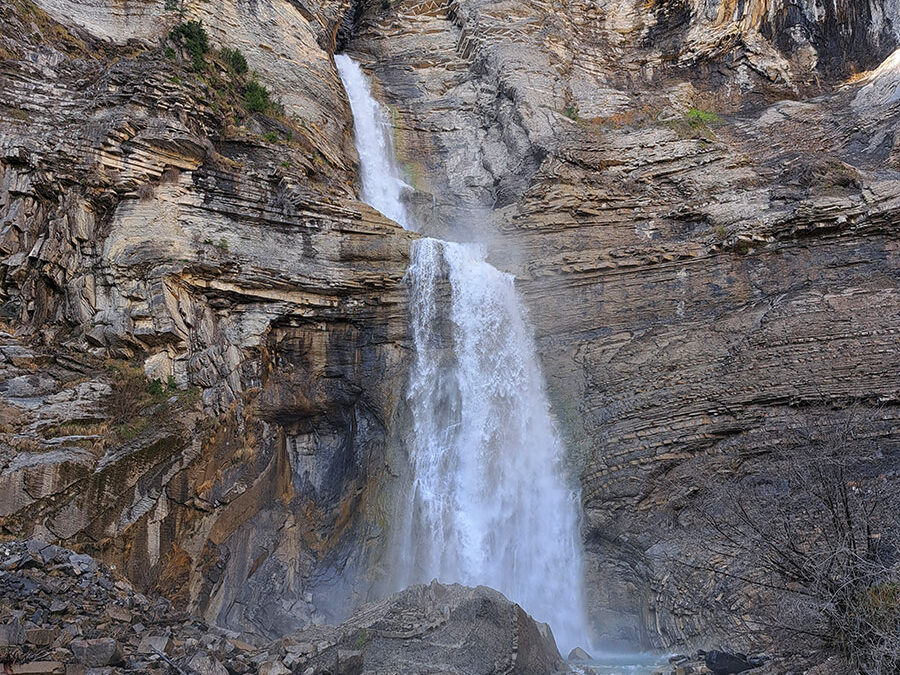 Cascada del Sorrosal, un imprescindible en Broto